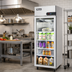 Thumbnail image #3 for Migali Competitor Series® Single Section Glass Door Reach-In Refrigerator, 21.4 Cu. Ft., Top-Mount Self-Contained