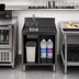 Thumbnail image #2 for CHOICE 24-Inch Stainless Steel Underbar Hand & Dump Sink Cabinet with Right Drainboard and Chemical Storage