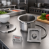 Thumbnail image #2 for Wells SS-4TU Top-Mount Built-In Electric Round Drop-In Food Warmer, 4-Quart