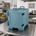 Thumbnail image #3 for Cambro Ultra Pan Carrier Front-Loading Insulated Food Pan Carrier, 36 Qt., Slate Blue