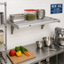 Thumbnail image #2 for New Age H.D. Series Cantilever Aluminum Shelf, 48 in. W x 18 in. D, 900 lb. Capacity