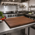 Thumbnail image #2 for Boos Block 48-Inch x 36-Inch x 1-1/2-Inch American Black Walnut Kitchen Countertop with Penetrating Oil Finish