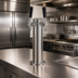 Thumbnail image #2 for Countertop 1-Column Glycol-Cooled Draft Beer Tower with 2 Faucets