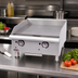 Thumbnail image #2 for APW Wyott Workline GGM-24S 24-Inch Countertop Gas Griddle with 3/4-Inch Smooth Polished Steel Plate