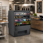 Thumbnail image #2 for Structural Concepts Oasis® FSC660R Self-Service Refrigerated Dual-Sided Bakery Display Case, Open Front, 75-3/8 Inch Wide