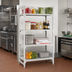 Thumbnail image #3 for Cambro Camshelving Premium 4-Shelf Vented Stationary Starter Unit, 24 x 48 x 64 Inches