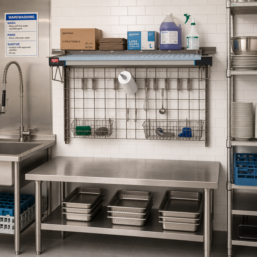 Commercial Kitchen Production Set