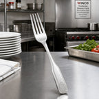 Thumbnail image #3 for Winco Toulouse 0006-05 7-5/8-Inch 18/0 Stainless Steel Extra Heavyweight Dinner Fork, Mirror Finish Case of 25