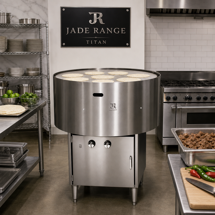 Product image #2 for Jade Range JTRG-48 Titan 48" Rotating Gas Tortilla Griddle