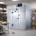 Thumbnail image #2 for AmeriKooler Indoor Quick Ship Walk-In Freezer with Floor, 6' x 12' x 7'-7