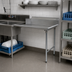 Thumbnail image #2 for Eagle Group BlendPort Straight Clean Dishtable, 24 Inch Wide, Right-Hand, 16-Gauge 304 Stainless Steel Top