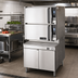 Thumbnail image #2 for Cleveland Classic ConvectionPro XVI Two-Compartment Electric Convection Steamer, 36-Inch Cabinet Base, 48 kW