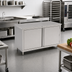 Thumbnail image #2 for John Boos Stainless Steel Enclosed Work Table with Cabinet Base and Hinged Doors, 60 x 24 Inches