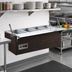 Thumbnail image #2 for Vollrath 2-Series Affordable Portable 60 Inch Plate Rest with Fold-Down Mounting Kit