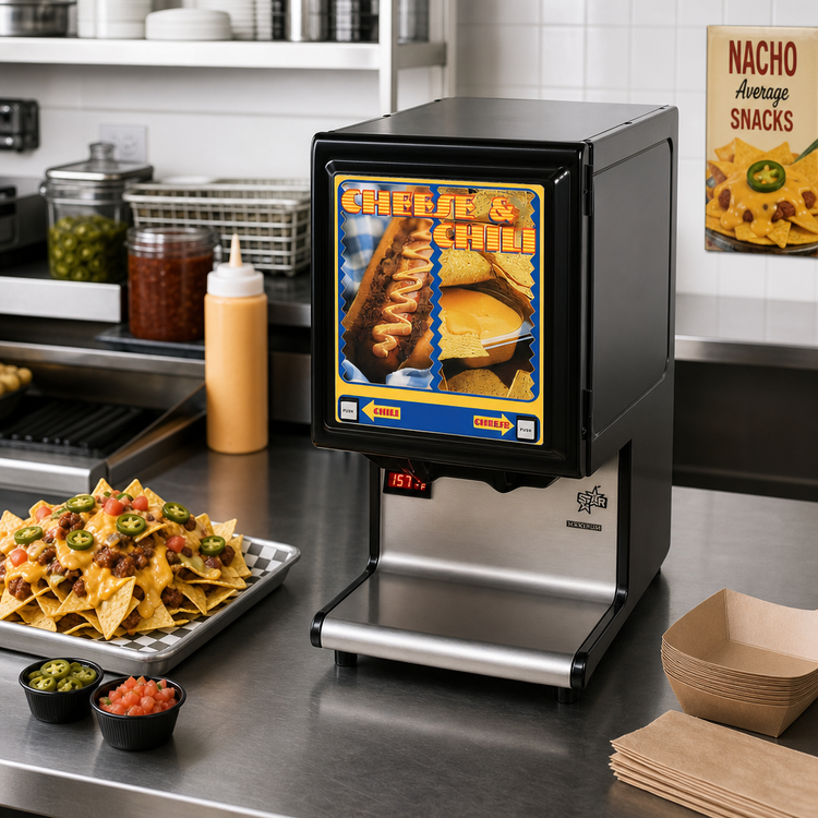 Product image #2 for Star HPDE2H Countertop Dual-Product Nacho Cheese Hot Food Dispenser