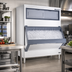 Thumbnail image #2 for SmartGATE SG1300S-48 Single Door 1320 lb. Stainless Steel Upright Ice Storage Bin