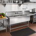 Thumbnail image #2 for John Boos Pro-Bowl 3-Compartment Sink with 18-Inch Right Drainboard, 70-3/16 x 25-1/2 In., 14-Gauge Stainless Steel