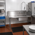 Thumbnail image #2 for John Boos Pro-Bowl 84-Inch Straight Soiled Dishtable with Pre-Rinse Sink Bowl, Left-to-Right Operation