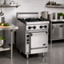 Thumbnail image #2 for Bistro 24-Inch Gas Restaurant Range with 4 Open Burners and Cabinet Base