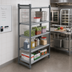 Thumbnail image #2 for Cambro Camshelving Basics Plus 4-Shelf Stationary Starter Unit, Vented Shelving, 21