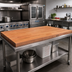 Thumbnail image #2 for Boos Block American Cherry Blended Edge Grain Kitchen Countertop, 60 x 38 x 1-1/2 Inch