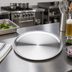 Thumbnail image #3 for American Metalcraft The Blend Collection 14-Inch Round Stainless Steel Plate, Satin Finish