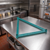 Thumbnail image #2 for EagleGard 3-Sided Double Truss Frame, 60 x 36 Inches, Blue-Green Hybrid Epoxy