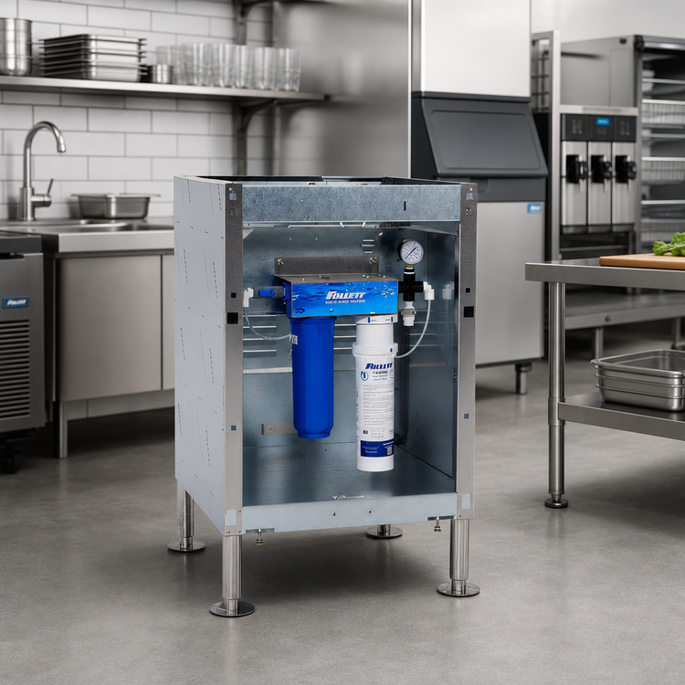 Product image #2 for Follett Freestanding Base Stand for 25CI/50CI Series Ice and Water Dispensers with Standard Capacity Carbon Filter