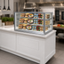 Thumbnail image #2 for Italian Glass 48-Inch Drop-In Self-Contained Refrigerated Counter Display Case with 3 Adjustable Glass Shelf Tiers