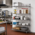Thumbnail image #2 for Metro Super Erecta Super Adjustable 5-Shelf Add-On Wire Shelving Unit, 30 x 21 x 74 Inches, Chrome Plated