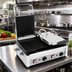 Thumbnail image #2 for Eurodib Double-Sided Commercial Panini Press with 18