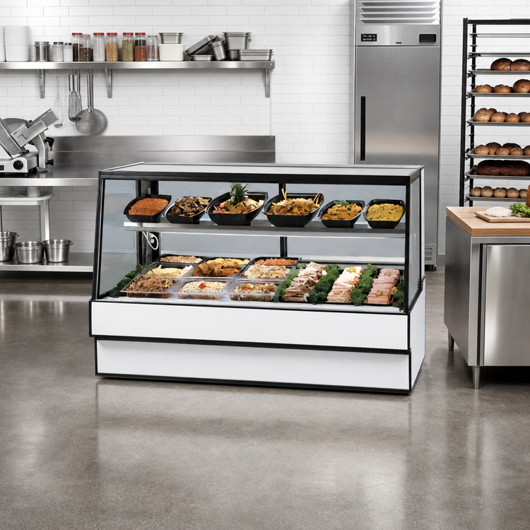 Product image #2 for Federal Industries High Volume Series Straight Glass Self-Contained Refrigerated Deli Case, 36-1/8-Inch Wide