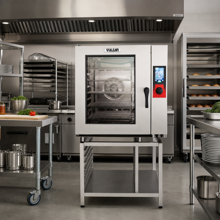 Product image #2 for Vulcan TCM Series Touch Combi Multi 10-Level Full-Size Electric Boilerless Combi Oven