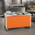 Thumbnail image #2 for Vollrath 4-Series Signature Server Utility Serving Counter, 46W x 28D x 27H, Stainless Steel, Enclosed Base