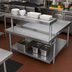 Thumbnail image #2 for BK Resources Adjustable Stainless Steel Plate Shelf for EQ-WS72 Work Shelf, 10 x 73 x 3.5 Inches