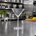 Thumbnail image #2 for Ashbury 10 oz. Clear Martini Glass with Pulled Stem and Footed Base