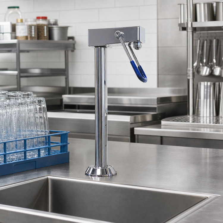 Product image #3 for Advance Tabco K-54A Lead-Free Deck-Mounted Glass Filler Faucet, 13-1/2 Inch Height