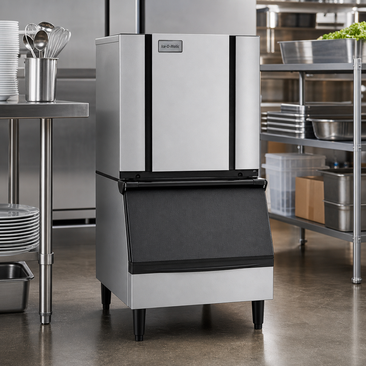 Product image #3 for Ice-O-Matic Elevation Series CIM0326HA 22-Inch Wide Modular Half-Size Cube Ice Maker, Air-Cooled, Self-Contained Condenser