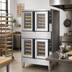 Thumbnail image #2 for Blodgett Zephaire Series ZEPH-200-E DBL Double-Deck Bakery Depth Electric Convection Oven
