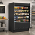Thumbnail image #2 for Structural Concepts Fusion Self-Service Refrigerated Open Reach-In Display Case, 74-1/4