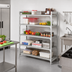 Thumbnail image #3 for Camshelving Premium 5-Tier Vented Stationary Starter Polymer Shelving Unit, 18 x 72 x 72 Inches