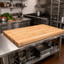 Thumbnail image #2 for John Boos 48-Inch x 24-Inch Edge Grain Flat Maple Wood Work Table Top with Penetrating Oil Finish