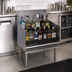 Thumbnail image #2 for Krowne Royal Series Freestanding Underbar Liquor Bottle Display Unit, 24 Inch Wide, 21-Bottle Capacity
