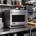 Thumbnail image #2 for Amana Commercial HDC18Y2 Heavy Volume Countertop Microwave Oven, 1800W, 0.6 Cu. Ft., Bottom Controls, 208/240V
