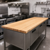 Thumbnail image #2 for Boos Block Edge Grain Maple Kitchen Countertop, 132 x 27 x 3 Inches, Varnique Finish