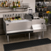 Thumbnail image #2 for Krowne Royal Series 54-Inch Left Underbar Ice Bin/Cocktail Station with Blender Station and 10-Circuit Cold Plate