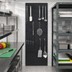 Thumbnail image #2 for Cambro Camshelving Pegboard Storage System, 24 x 48 Inch, Matte Black ABS Plastic
