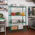 Thumbnail image #2 for Quantum Stationary 4-Shelf Wire Shelving Starter Kit, 24