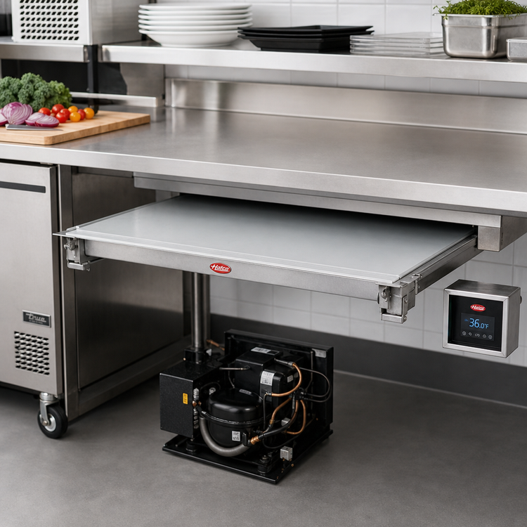 Product image #2 for Hatco CSUR-24-F 24-Inch Undermount Remote Cold Shelf with Electronic Temperature Control
