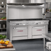 Thumbnail image #2 for Southbend Ultimate 72-Inch Gas Restaurant Range with 12 Non-Clog Open Burners and 2 Standard Ovens